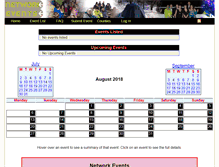 Tablet Screenshot of network-events.org.uk